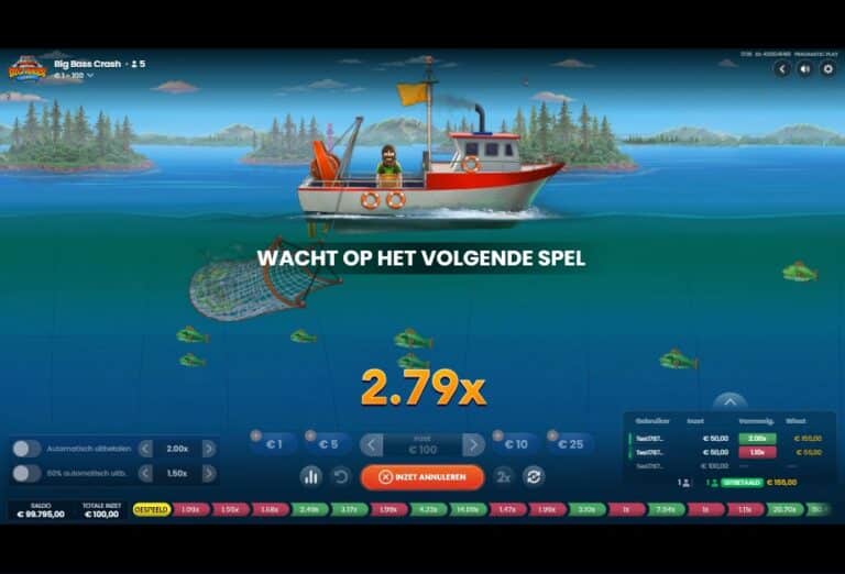 Screenshot 1 van Big Bass Crash
